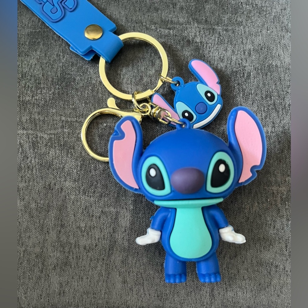 Stitch Keychain, New